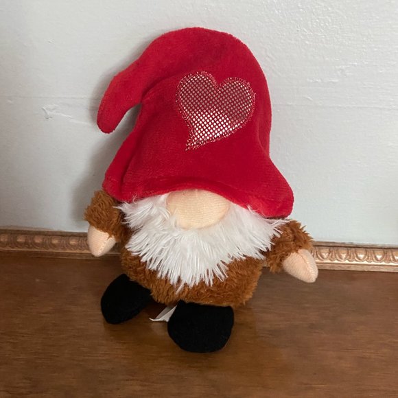 "Valentine" Stuffed Gnome - Picture 1 of 1